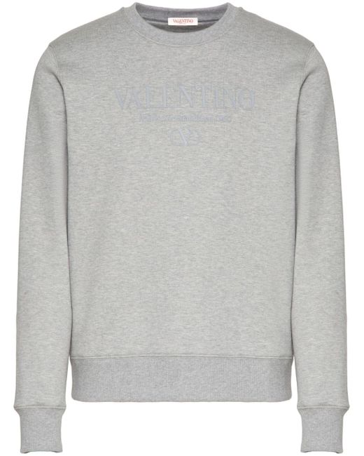 Valentino Garavani logo-print cotton sweatshirt