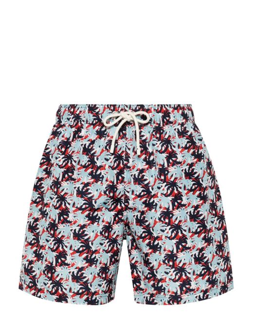 Palm Angels Palms Camo-print swim shorts