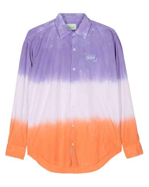 Aries Dip Dye poplin shirt