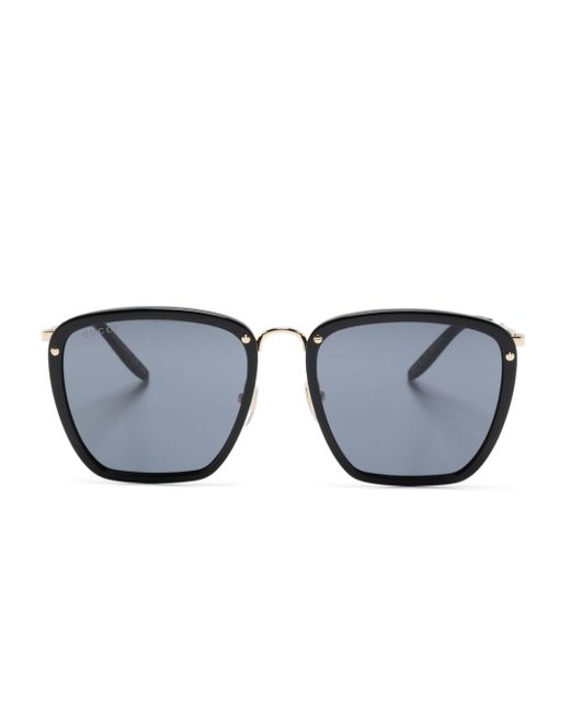 Gucci GG0673S 001 oversized-frame sunglasses