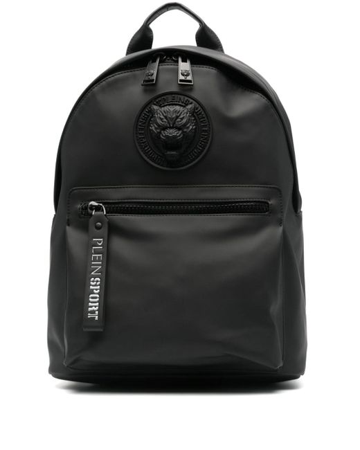 Plein Sport Boston logo-embossed backpack