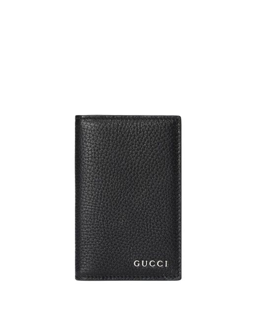 Gucci logo-lettering cardholder
