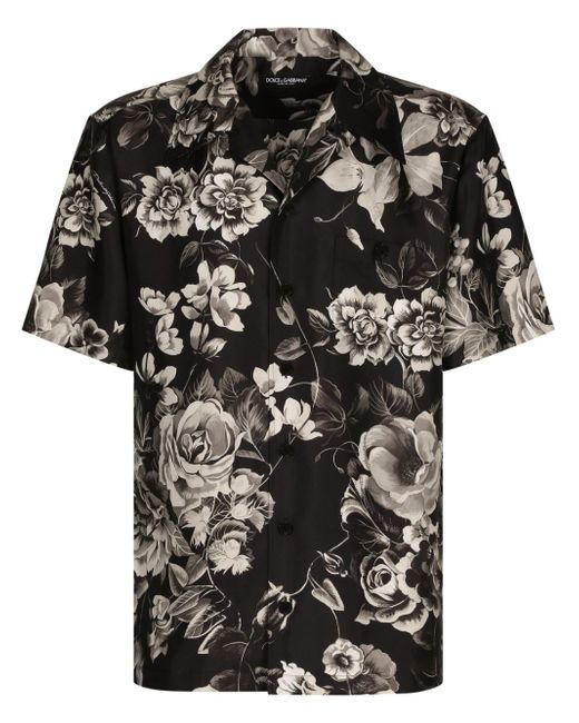 Dolce & Gabbana floral-print shirt