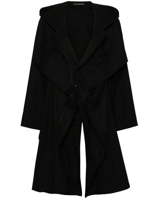 Yohji Yamamoto hooded coat