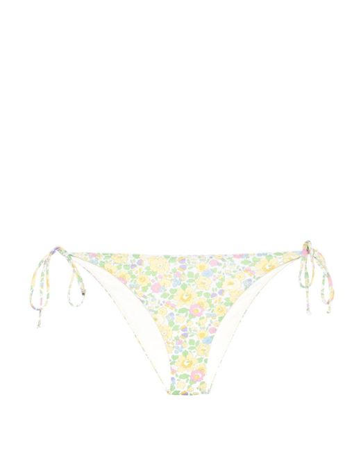 Mc2 Saint Barth Virgo floral-print bikini bottoms