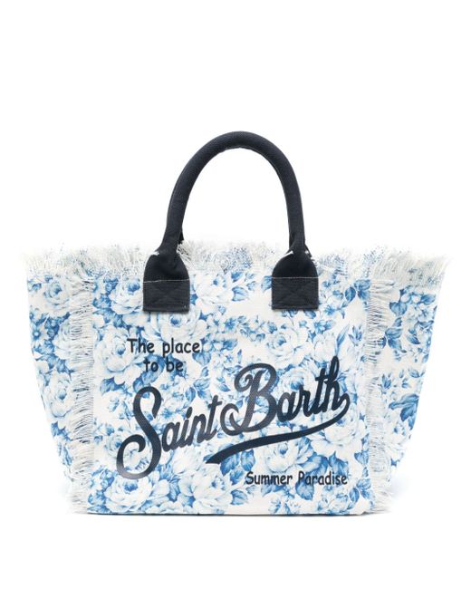 Mc2 Saint Barth Vanity floral-print beach bag