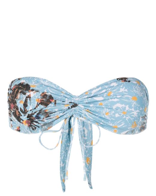 Clube Bossa Percy floral-print bikini top