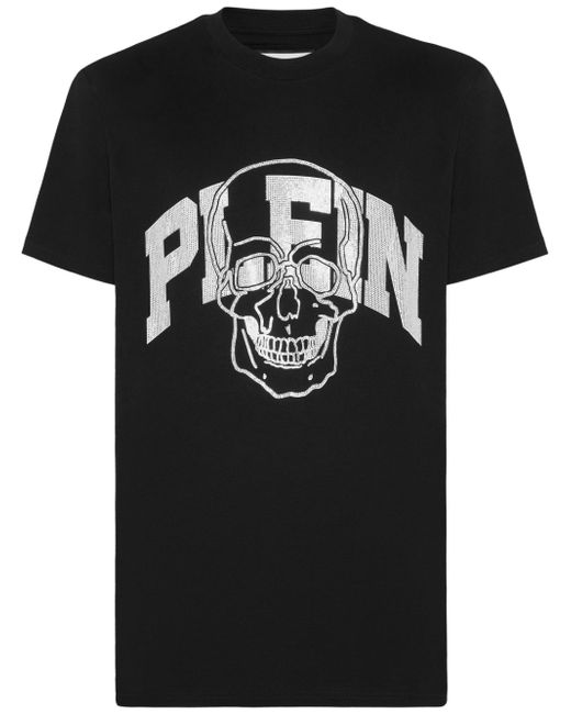 Philipp Plein Tattoo rhinestone-embellished T-shirt