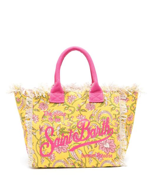 Mc2 Saint Barth Vanity floral-print beach bag