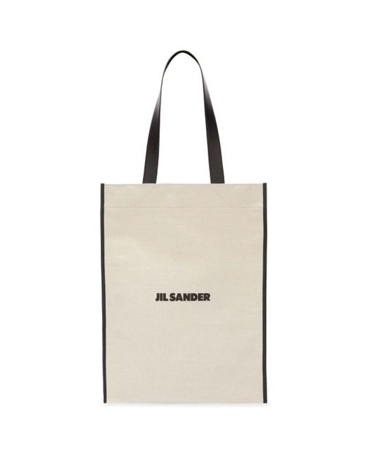 Jil Sander flat shopper medium tote bag