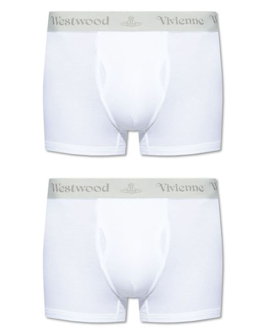 Vivienne Westwood logo-waistband boxers pack of two