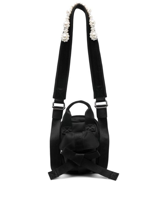Simone Rocha embellished bow messenger bag