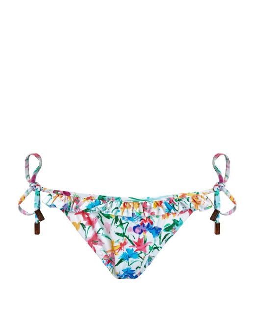 Vilebrequin Happy Flowers-print bikini bottom