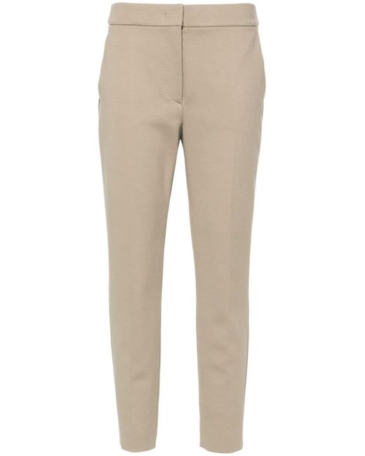 Max Mara Pegno jersey cropped trousers