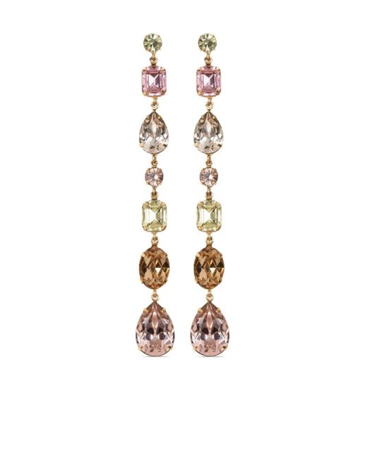 Jennifer Behr Cassia crystal drop earrings
