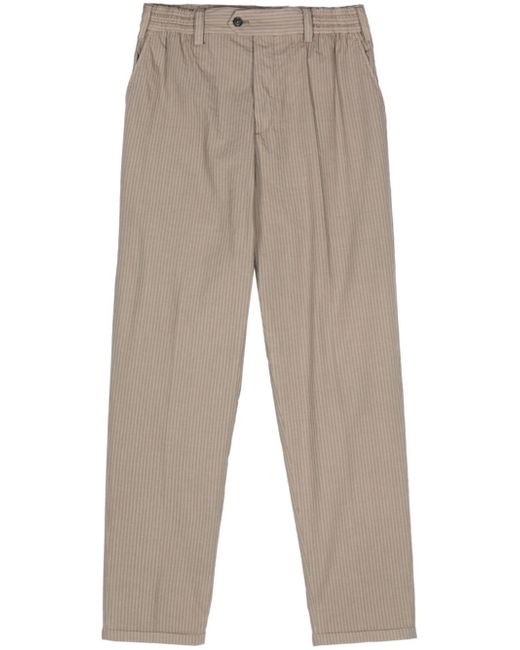 PT Torino pressed-crease tapered trousers