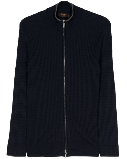 Moorer Orson cable-knit cardigan