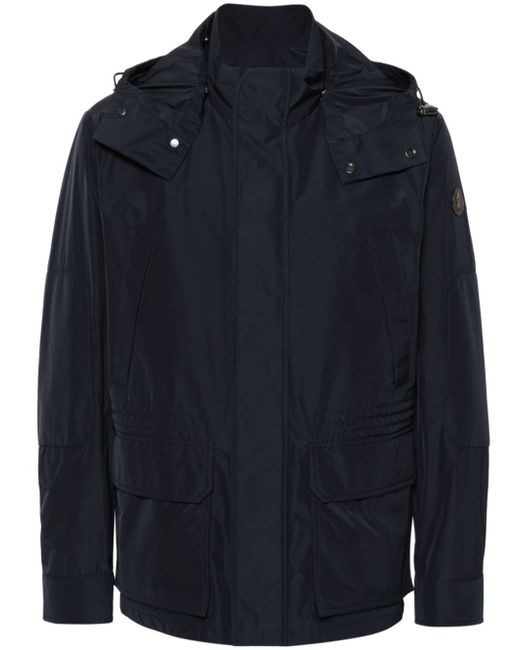 Moncler water-repellent hooded jacket