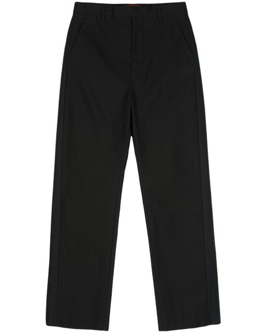 Colville cotton straight-leg trousers