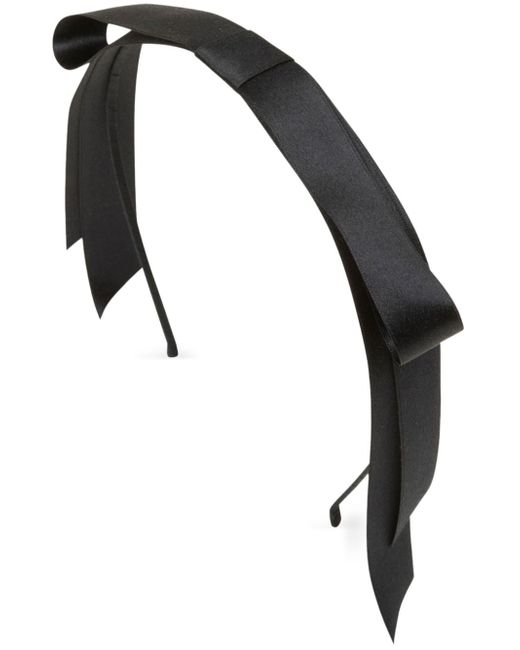 Jennifer Behr Gretta silk bow headband