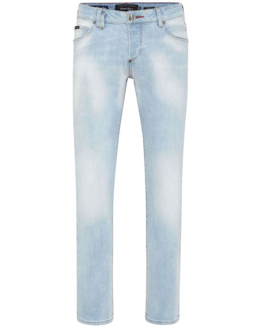 Philipp Plein low-rise straight-leg jeans