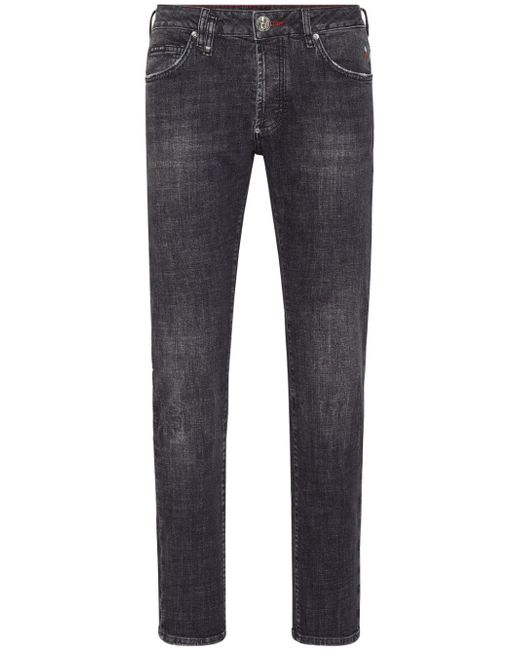 Philipp Plein low-rise straight-leg jeans