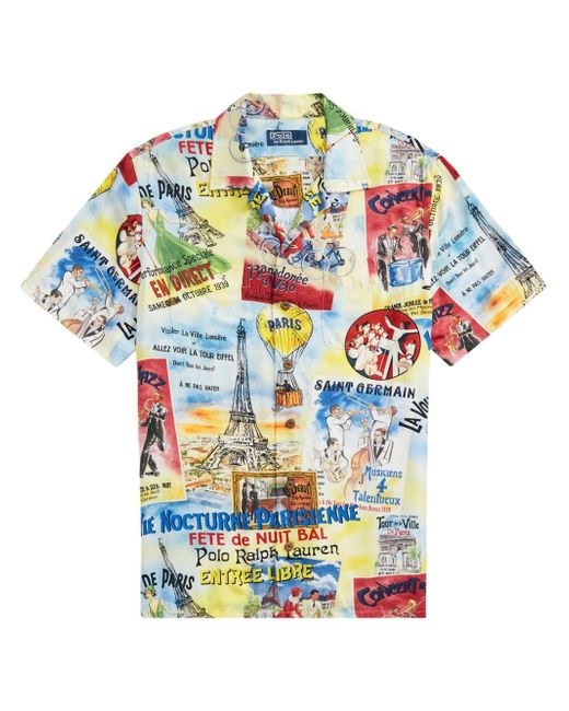 Polo Ralph Lauren graphic-print short-sleeve shirt