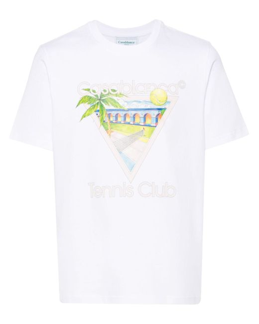Casablanca Tennis Club Icon T-shirt