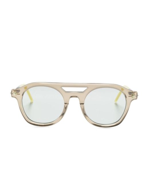 Kuboraum P11 round-frame sunglasses