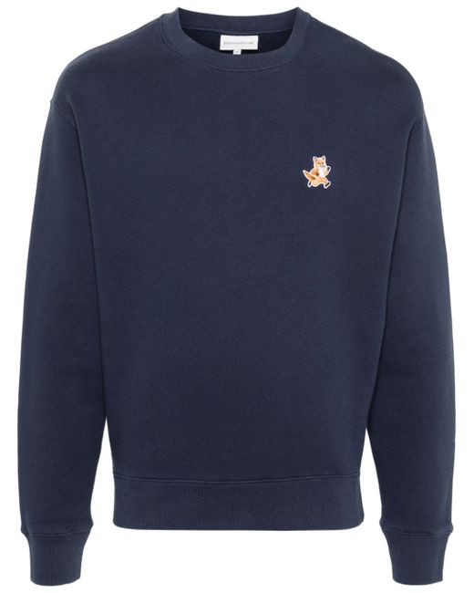 Maison Kitsuné Speedy Fox-patch sweatshirt