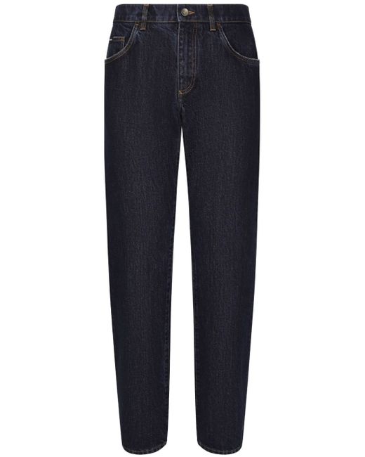 Dolce & Gabbana mid-rise straight-leg jeans