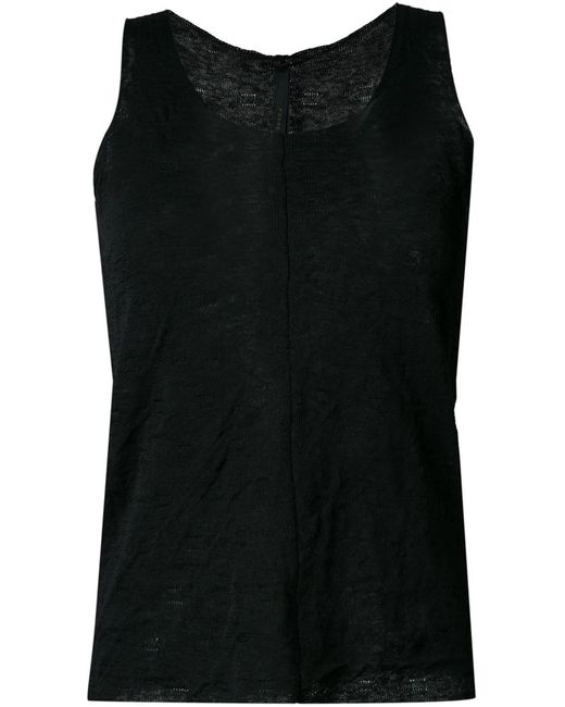 Forme D'expression Double knit tank top