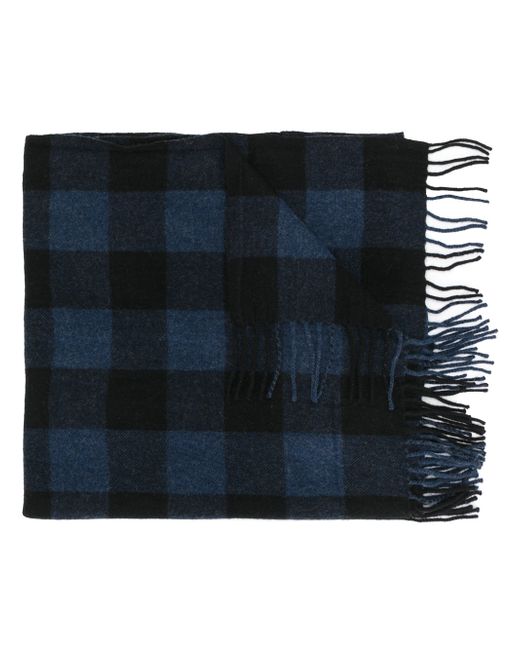Closed checked scarf