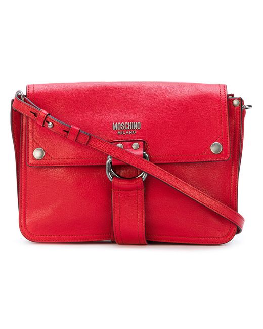 Moschino D-ring strap satchel One