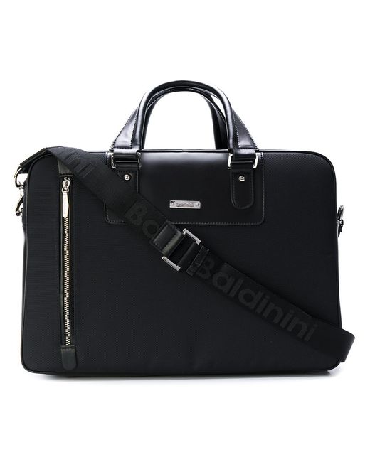 Baldinini contrast panel briefcase