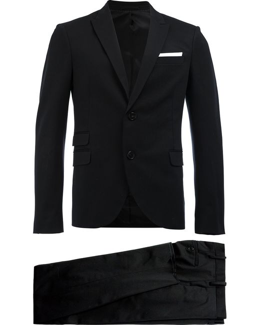 Neil Barrett formal suit 52 Cotton/Polyamide/Viscose