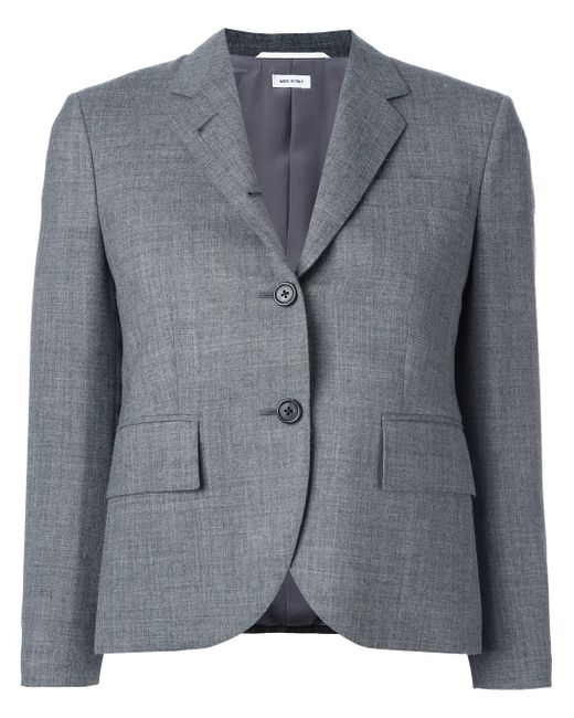 Thom Browne Classic Single Breasted Sport Coat In Medium 2-Ply