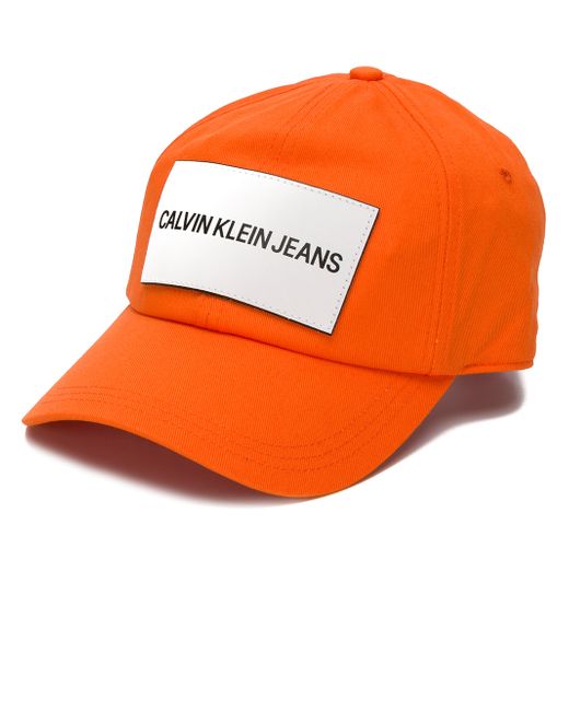 Calvin Klein Jeans logo patch cap
