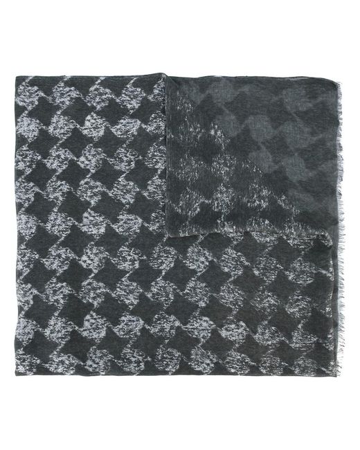 John Varvatos geometric pattern scarf