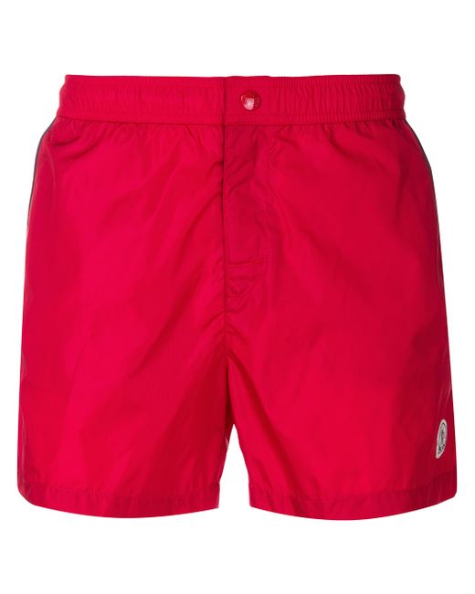 Moncler piped swim shorts