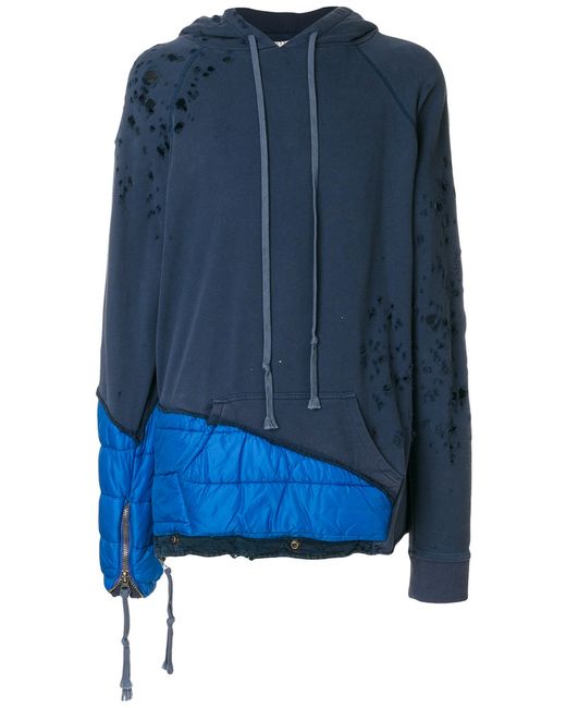5 Moncler Craig Green distressed padded panel hoodie