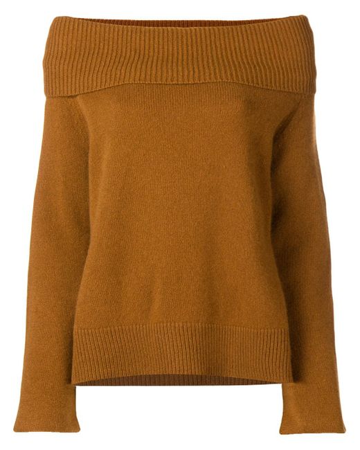 Forte-Forte off-the-shoulder sweater