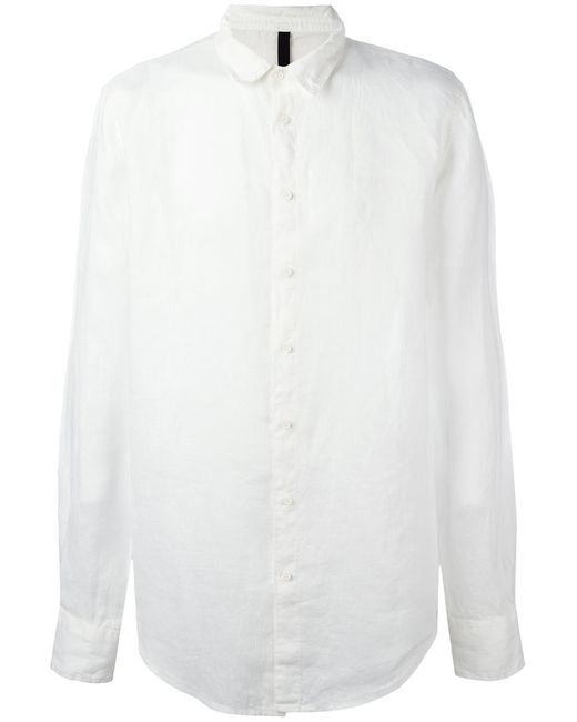 Poème Bohèmien classic plain shirt 48 Linen/Flax
