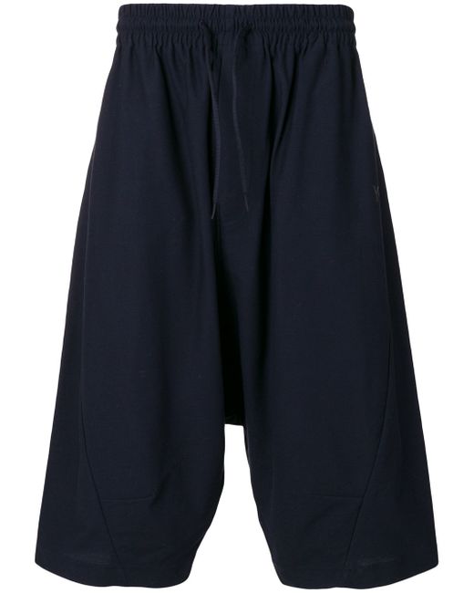 Y-3 drop-crotch casual shorts