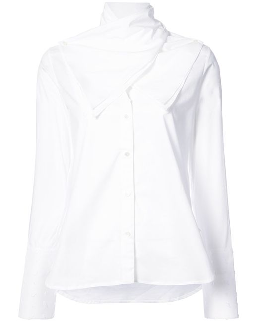 Palmer/Harding shawl collar blouse