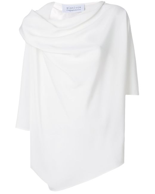 Gianluca Capannolo draped front T-shirt