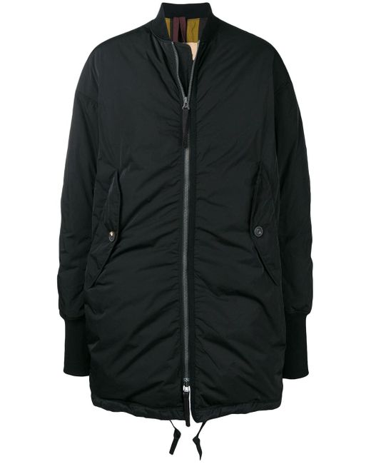 Ziggy Chen oversized zipped coat
