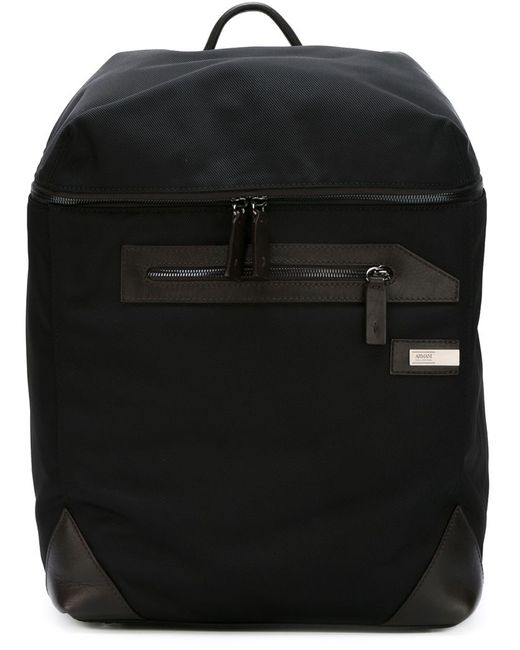Armani Collezioni multi-zip backpack