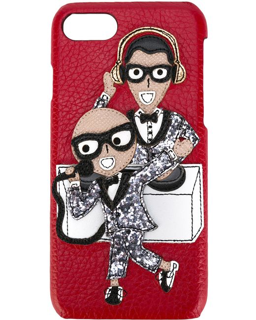 Dolce & Gabbana Designers patch iPhone 7 case