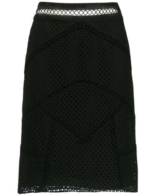 Olympiah Fellari panelled skirt